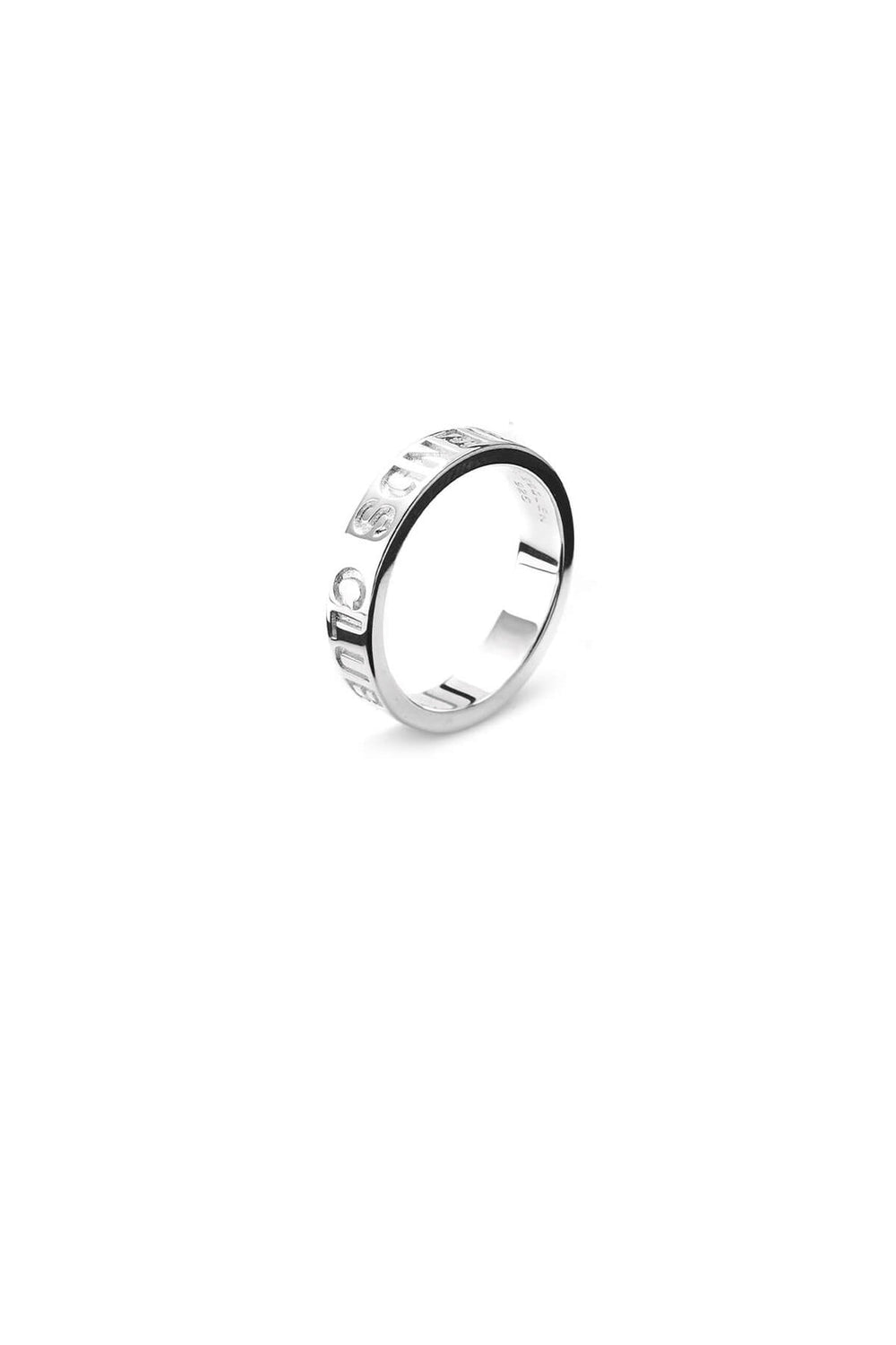 Stolen Girlfriends Club Clean Logo Ring | Silver