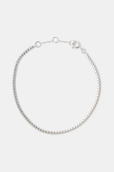 Brie Leon CZ Tennis Bracelet - Silver
