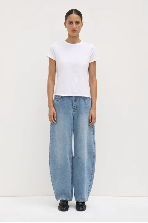 Assembly Label Indi Tee | White