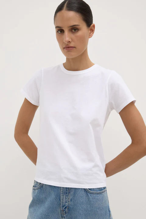 Assembly Label Indi Tee | White