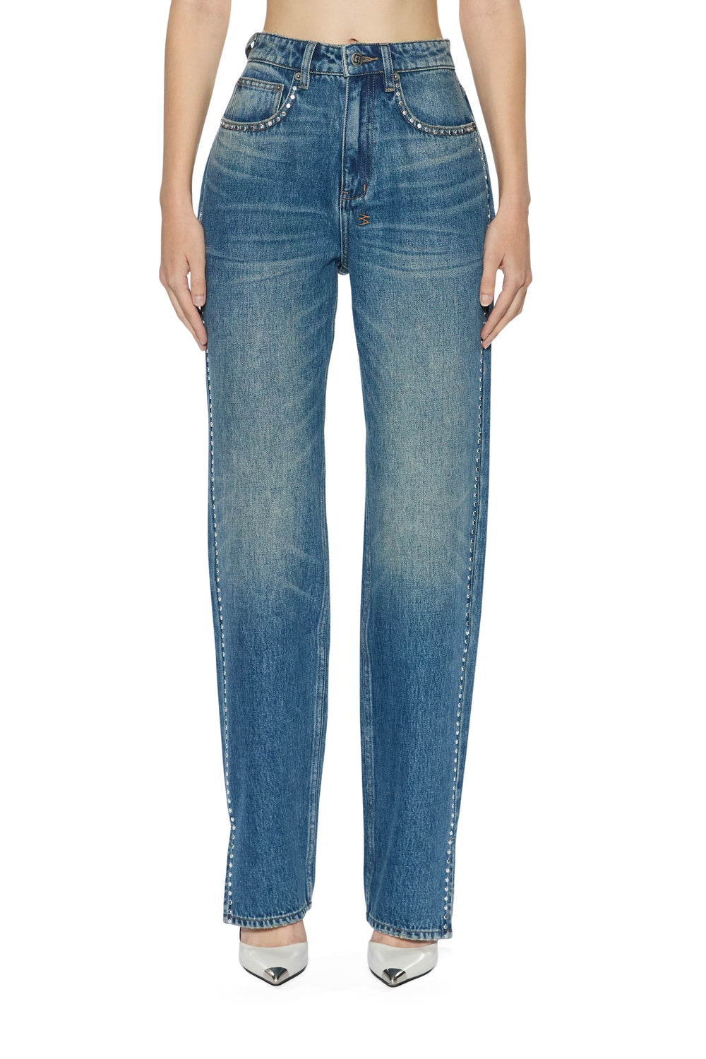 Ksubi Playback Jean | Texas Blue Studded