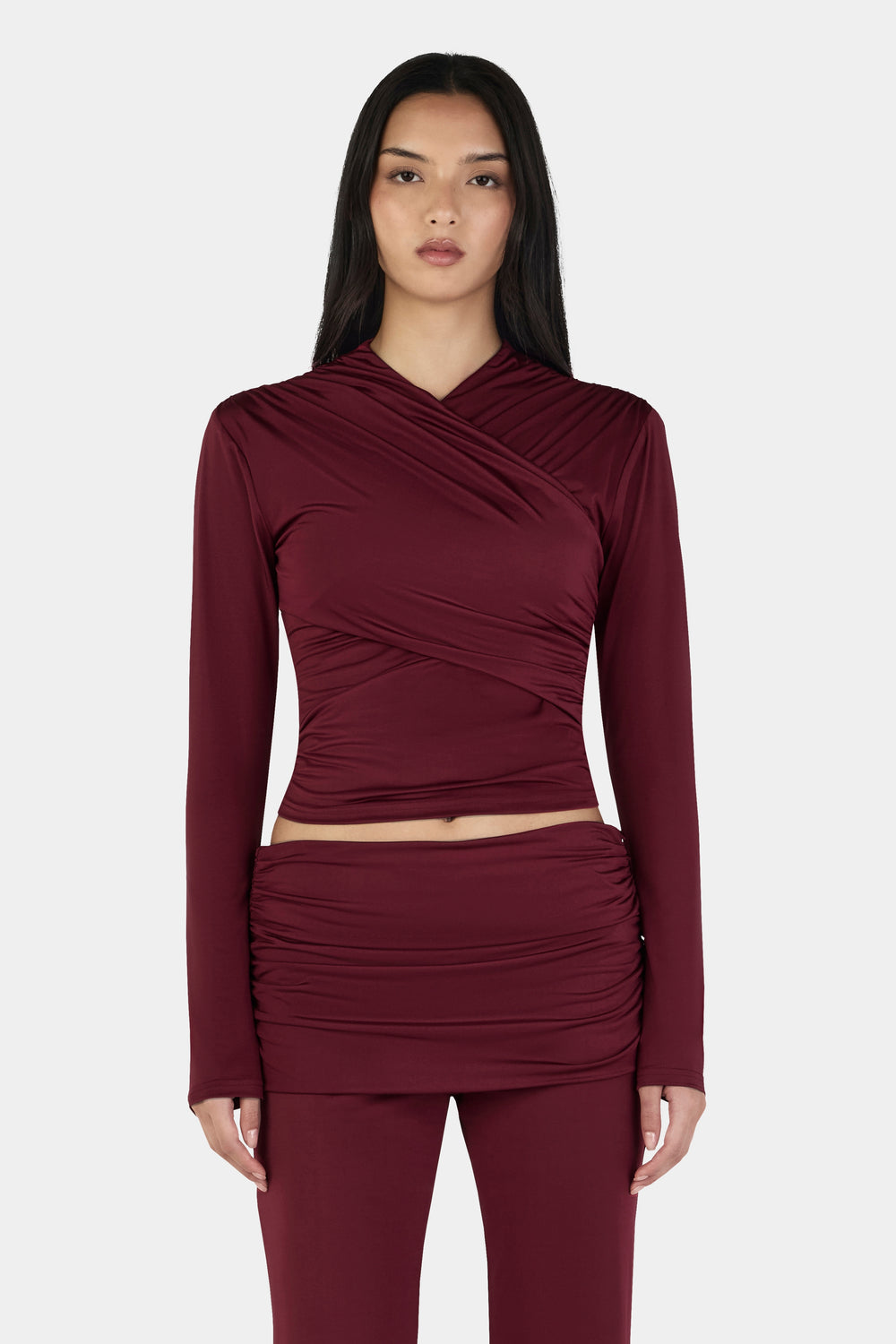 Ownley Jetta Top | Ruby