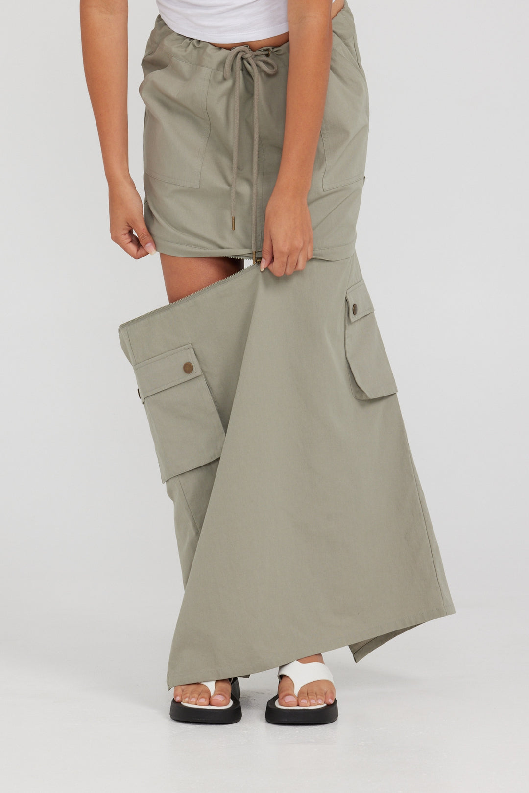 Charlie Holiday Amaya Cargo Skirt