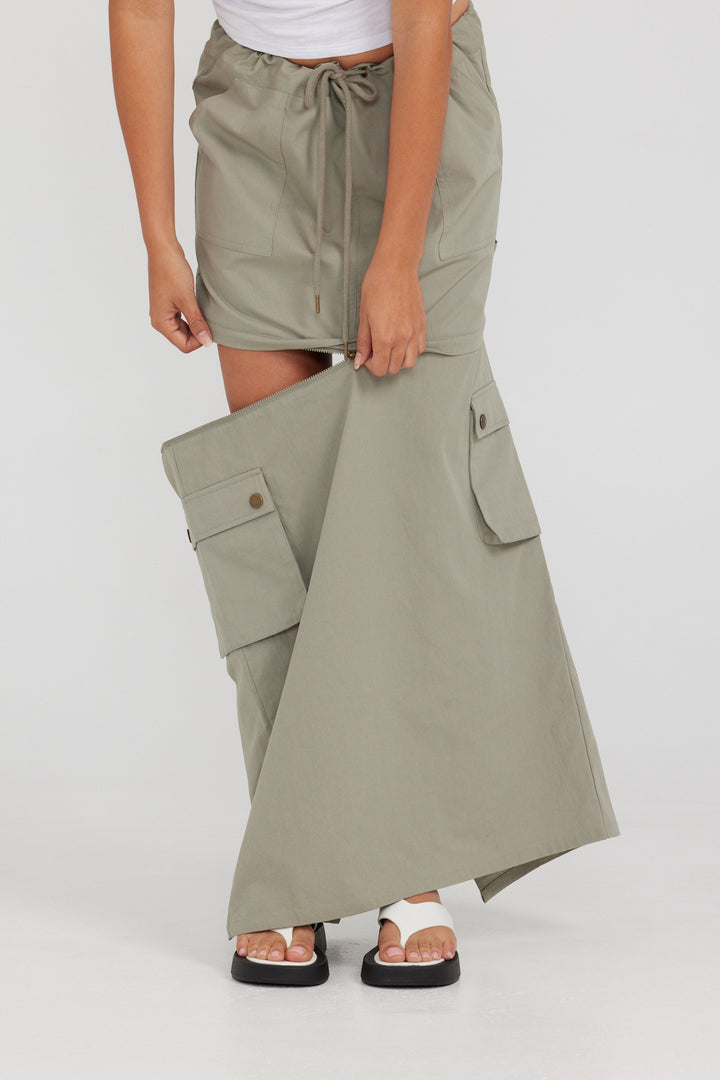 Charlie Holiday Amaya Cargo Skirt