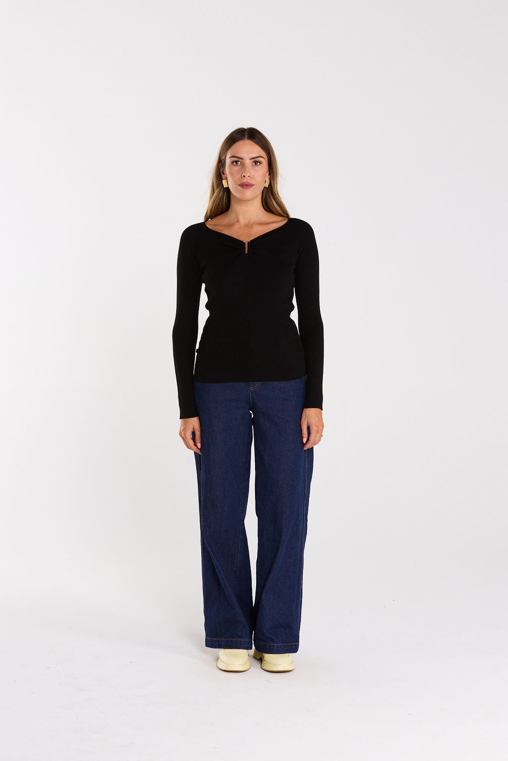 Thing Thing Loop Long Sleeve | Black