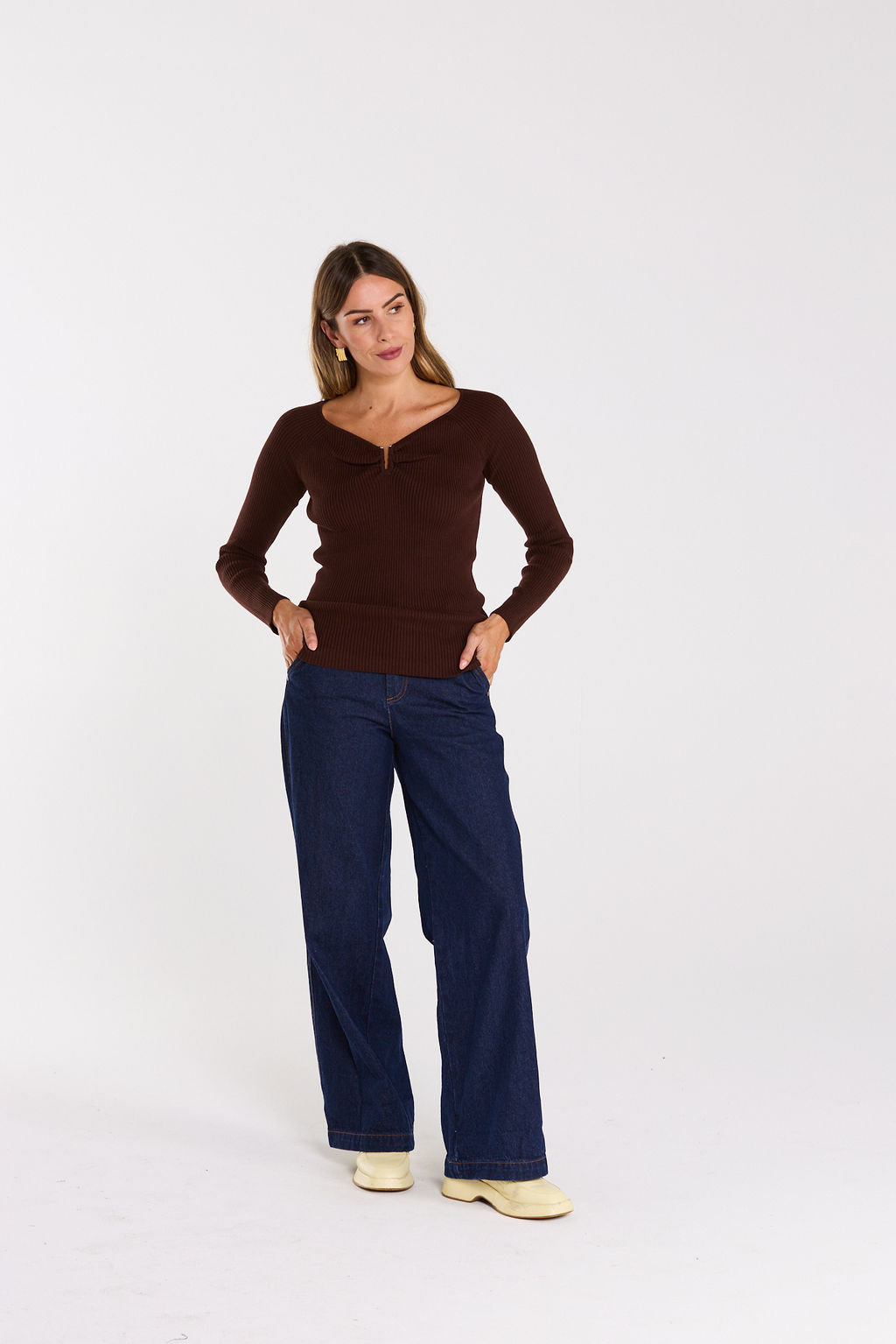 Thing Thing Loop Longsleeve | Chocolate