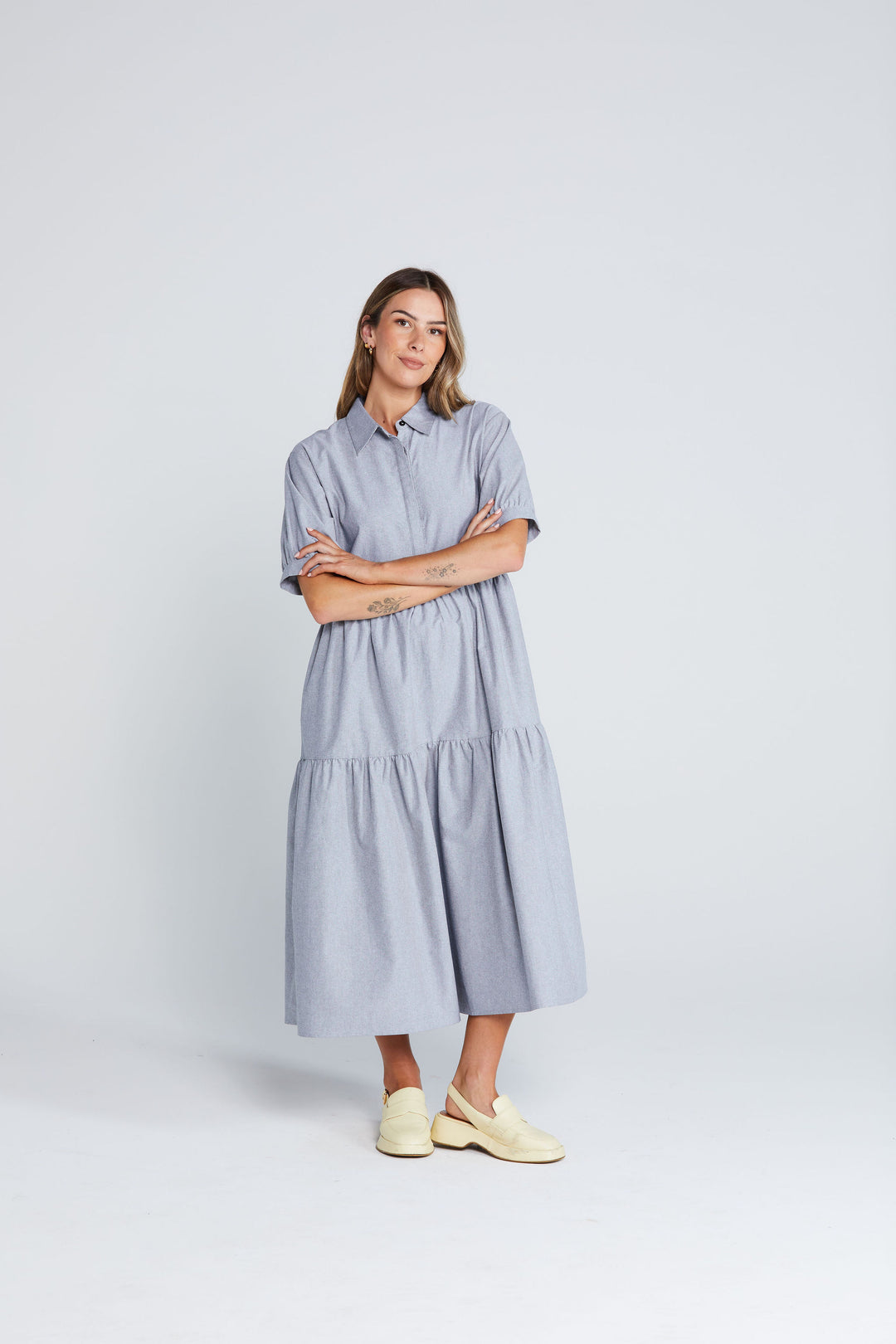 Thing Thing Luna Dress | Onyx Grain