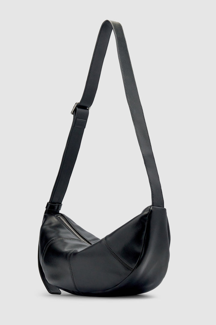 Brie Leon Mischa Crescent Bag | Black