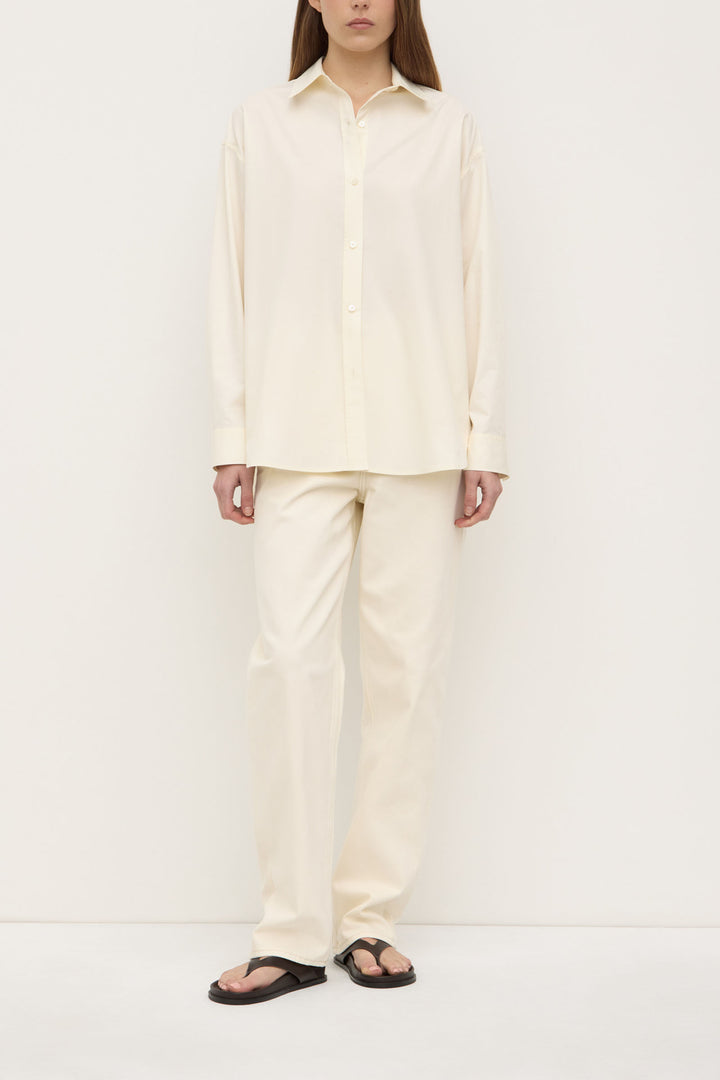 Assembly Label Marigold Poplin Long Sleeve Shirt | Butter
