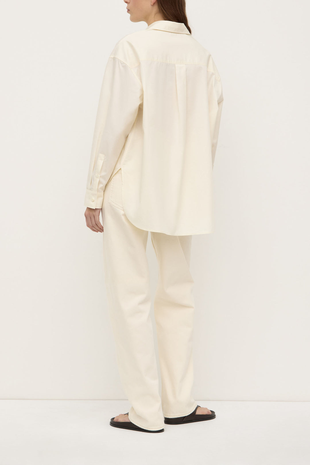 Assembly Label Marigold Poplin Long Sleeve Shirt | Butter