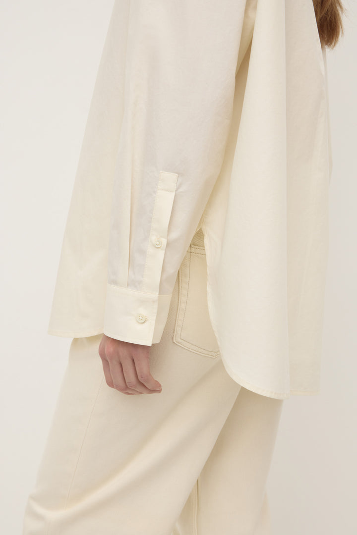 Assembly Label Marigold Poplin Long Sleeve Shirt | Butter