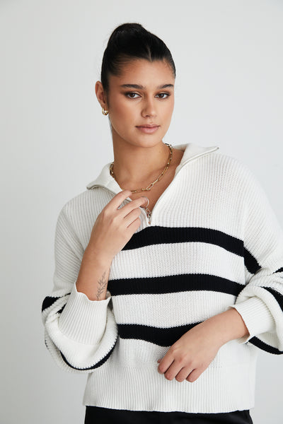 Ivy + Jack Morning Jumper - Breton Stripe