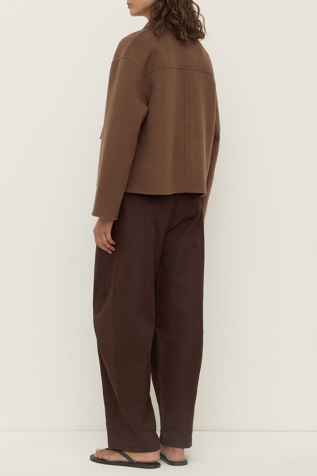 Assembly Label Mya Wool Jacket | Milk Choc