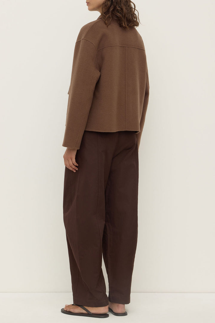 Assembly Label Mya Wool Jacket | Milk Choc