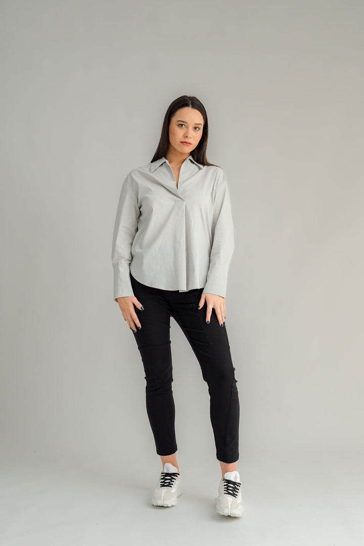 Nes Billie Shirt | Light Grey