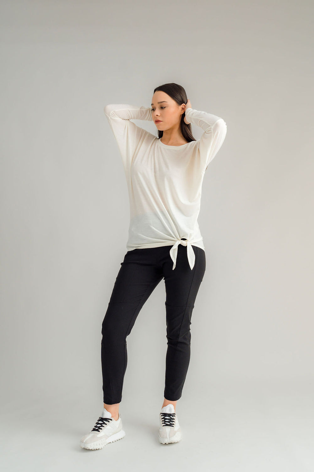 Nes Merino Leisure Top | Vanilla
