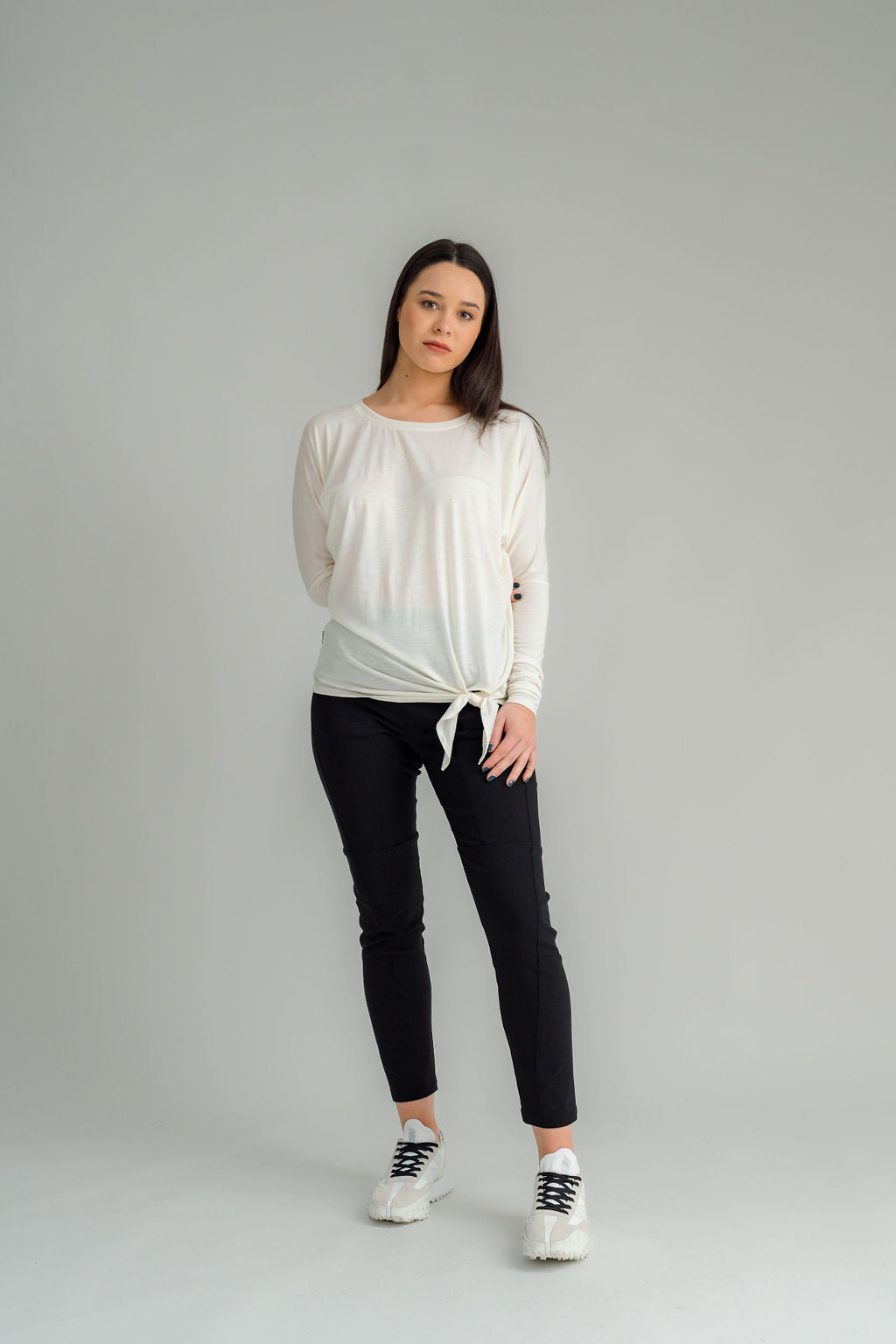 Nes Merino Leisure Top | Vanilla