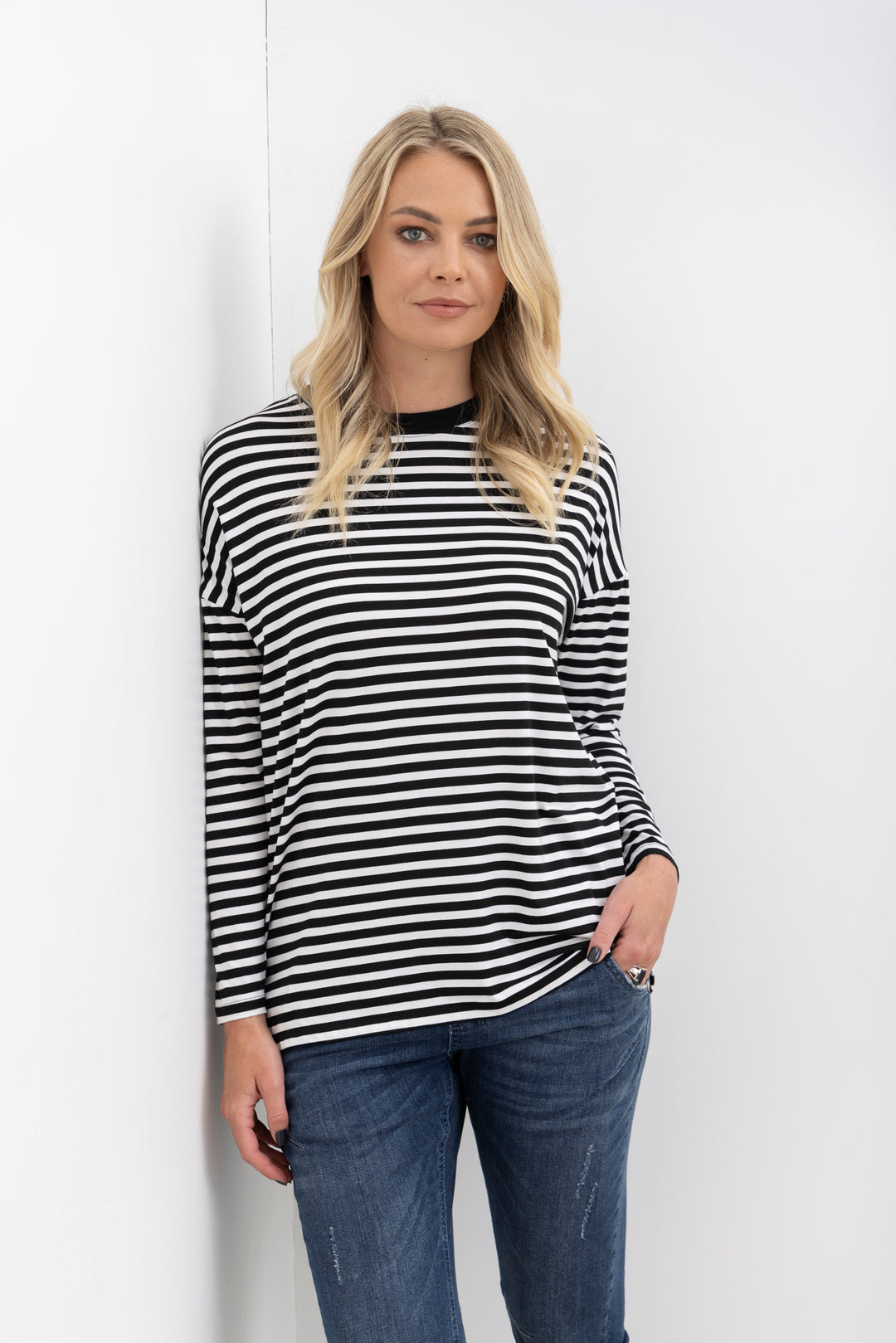 Nes Mee L/S Tee | Stripe