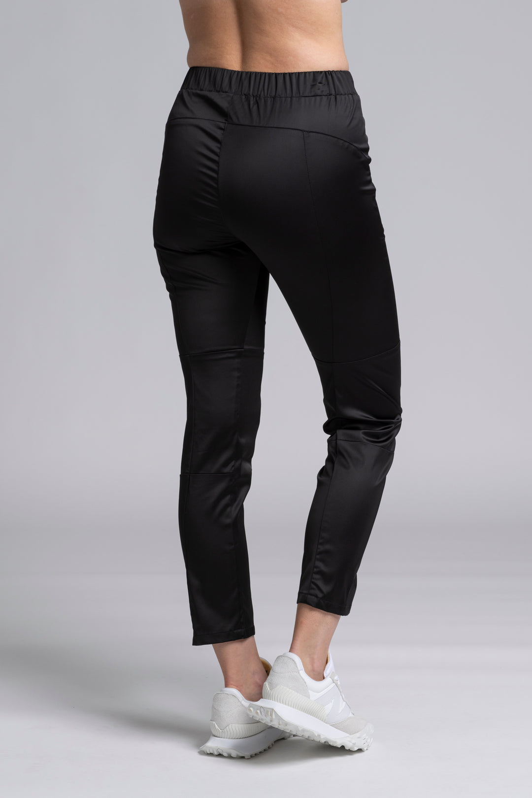 Nes Satin Section Pant | Black Satin
