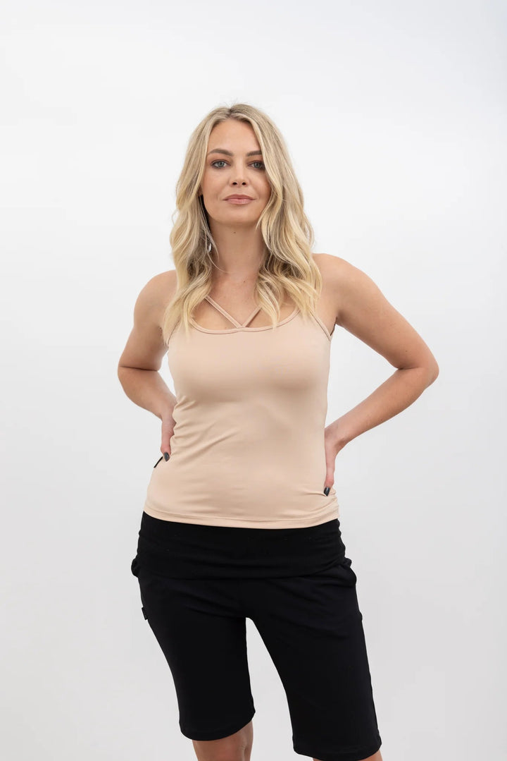 Nes Slinky Cami | Nude