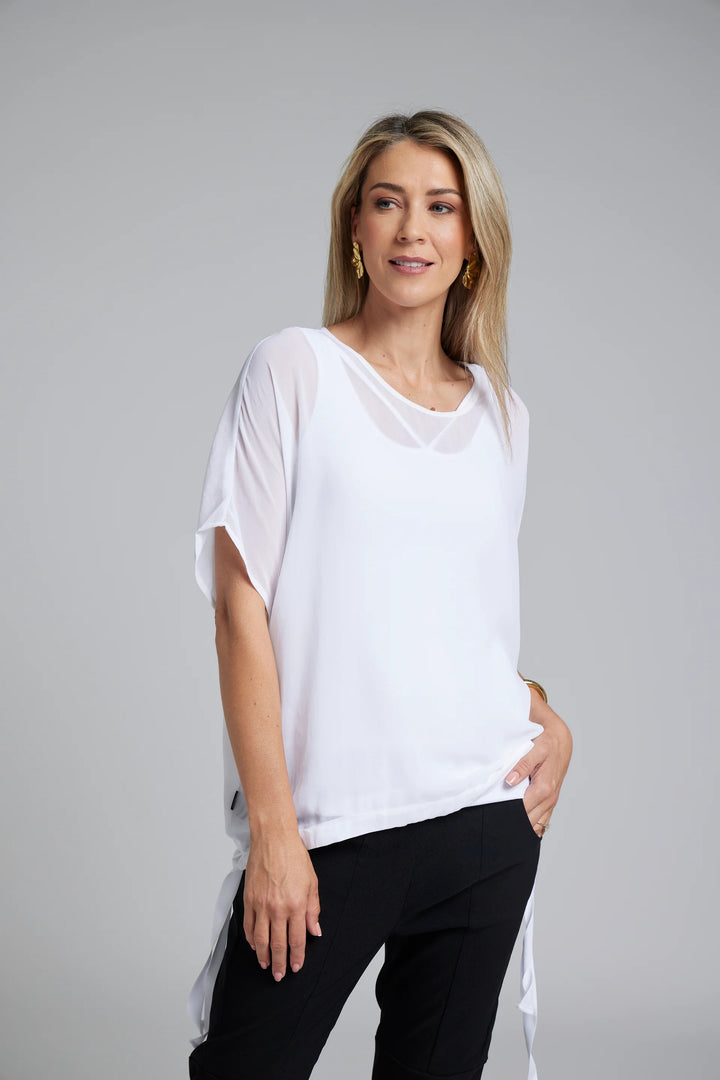 Nes Vanotti Top | White