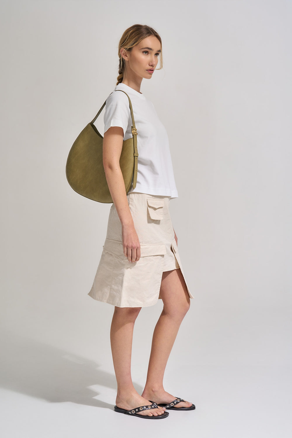 Brie Leon Organica Day Bag | Olive