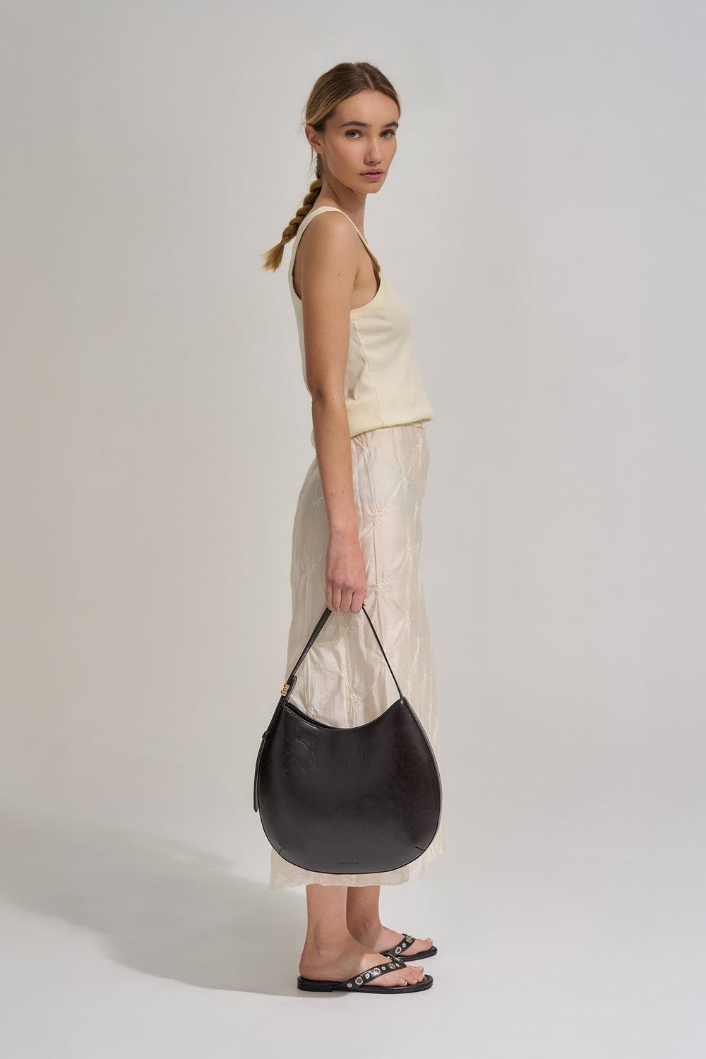 Brie Leon Organica Day Bag | Burnt Coffee