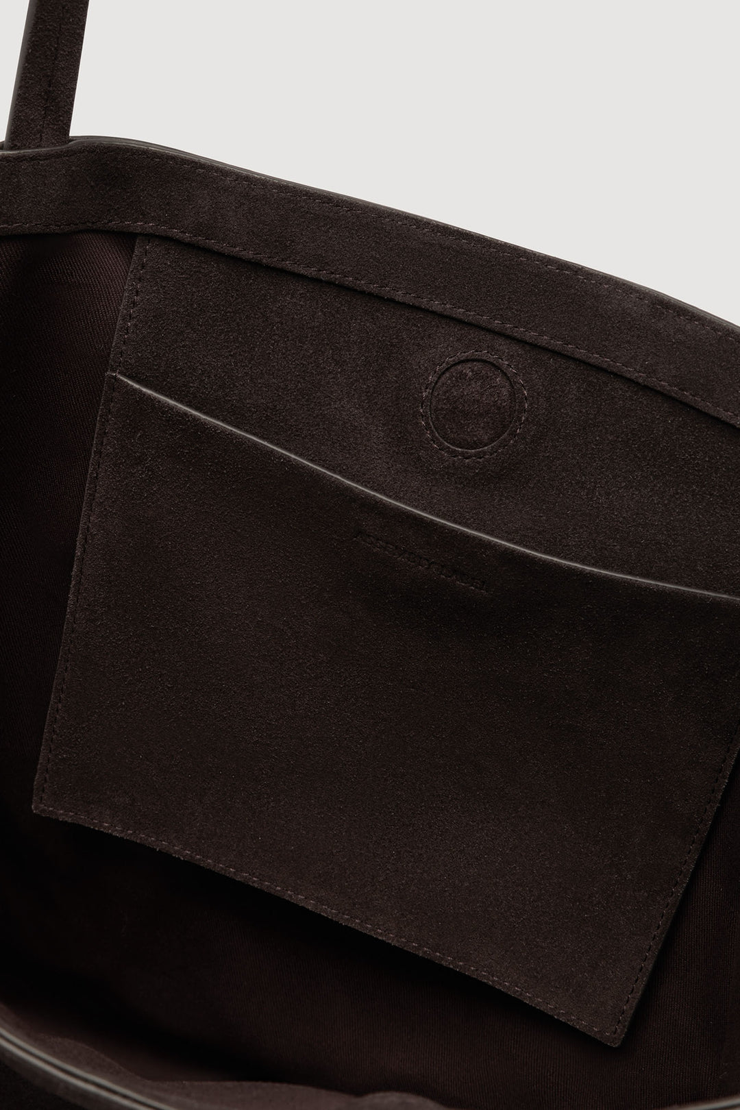 Assembly Label Paige Suede Tote Bag | Ganache