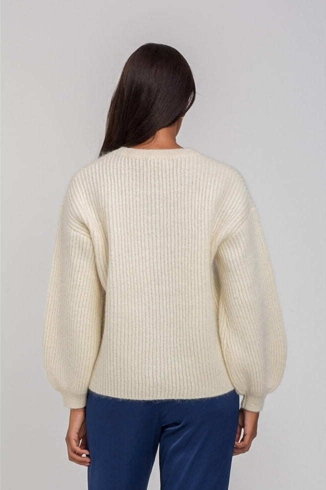 Blak Party In A Cardi | Ivory