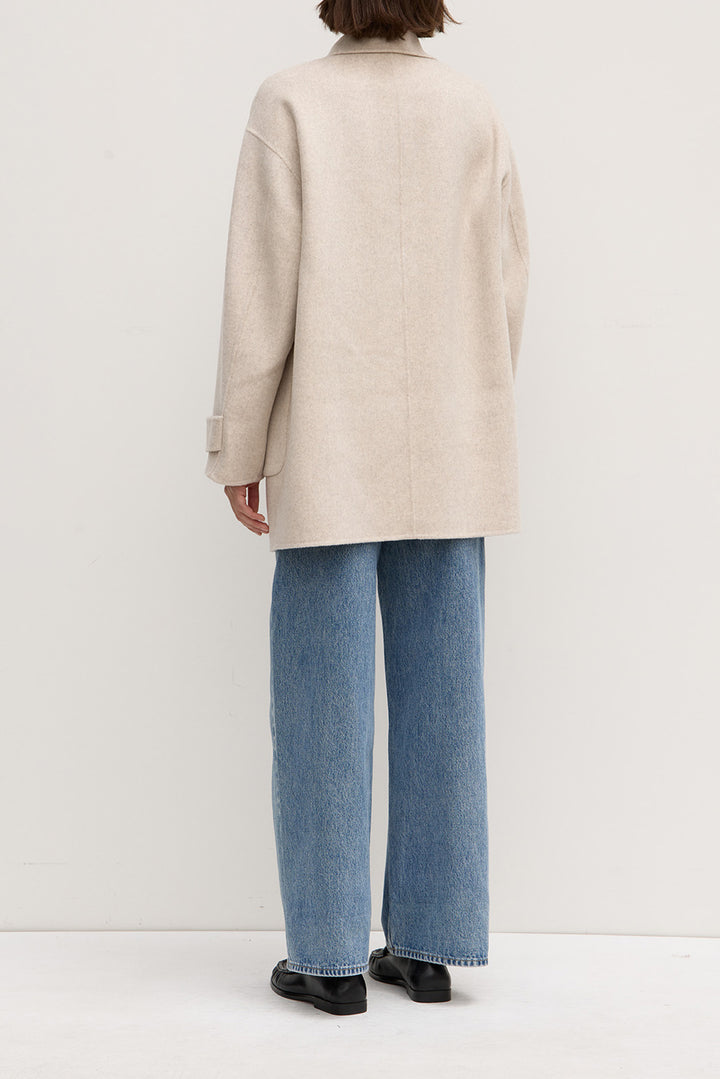 Assembly Label Pierra Wool Coat | Oat Marle