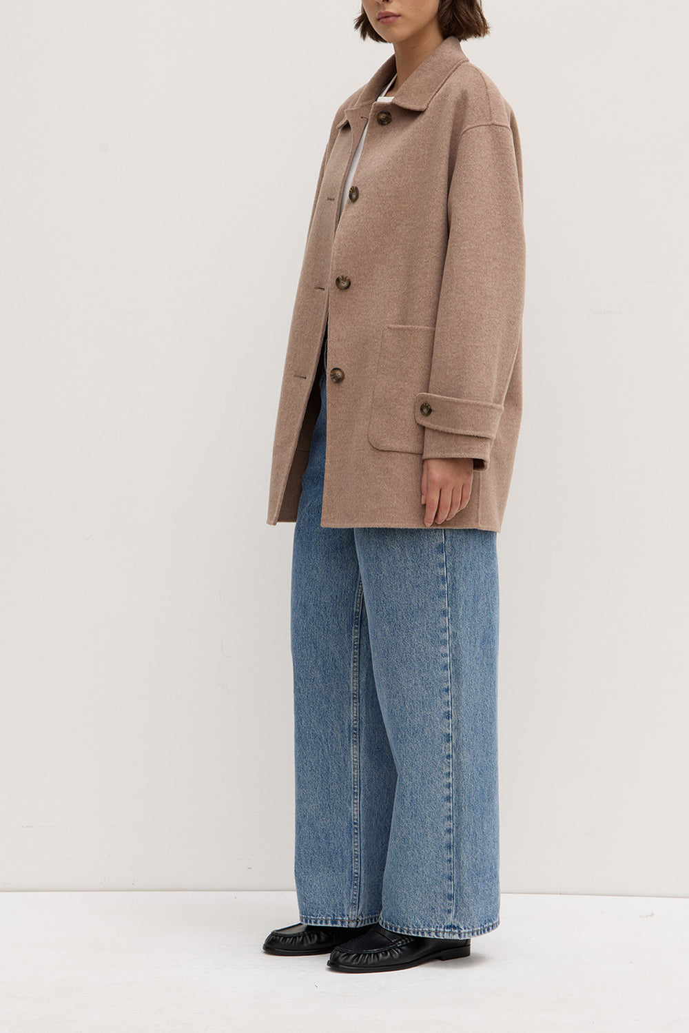 Assembly Label Pierra Wool Coat | Sable Marle