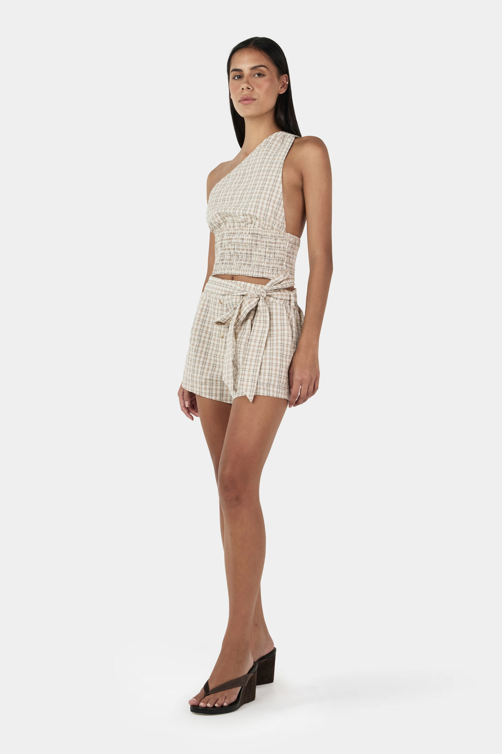 Ownley Sammy Asym Top | Beige