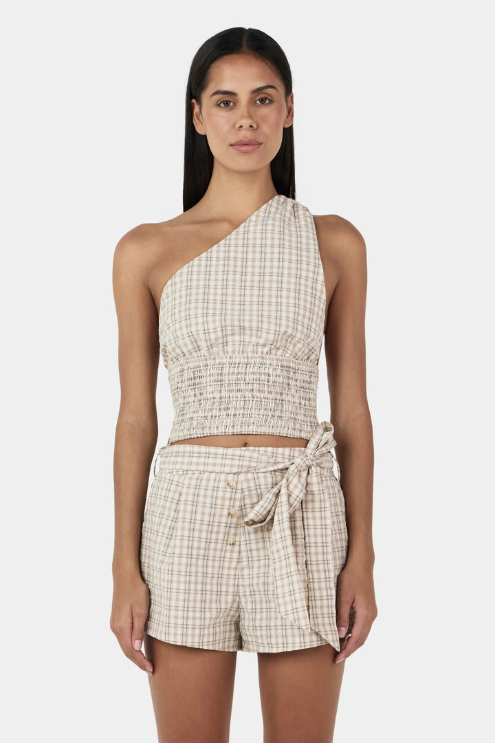 Ownley Sammy Asym Top | Beige