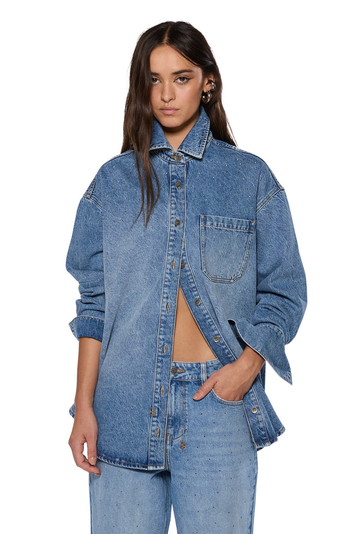 Ksubi Oversized LS Denim Shirt | Komet