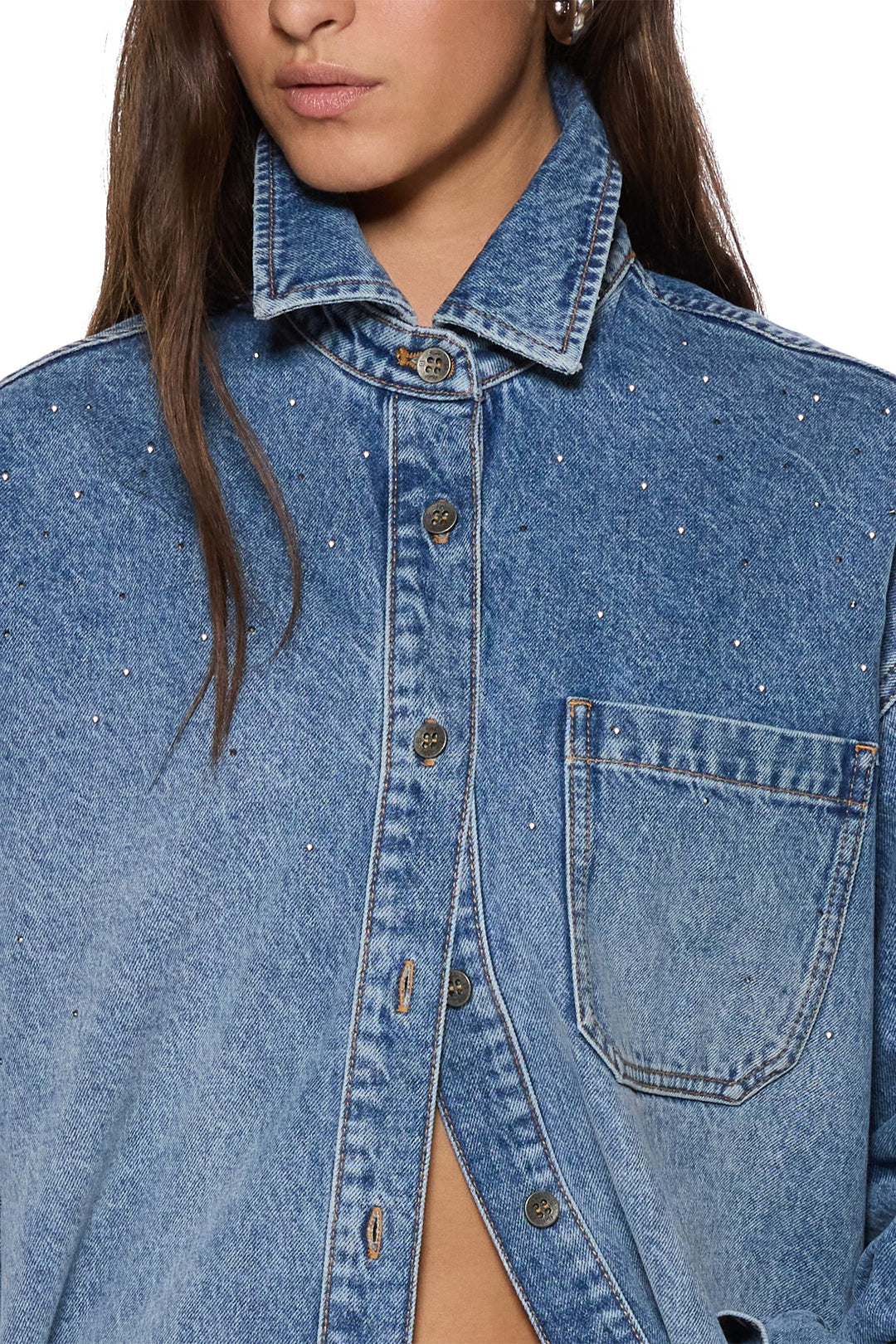 Ksubi Oversized LS Denim Shirt | Komet