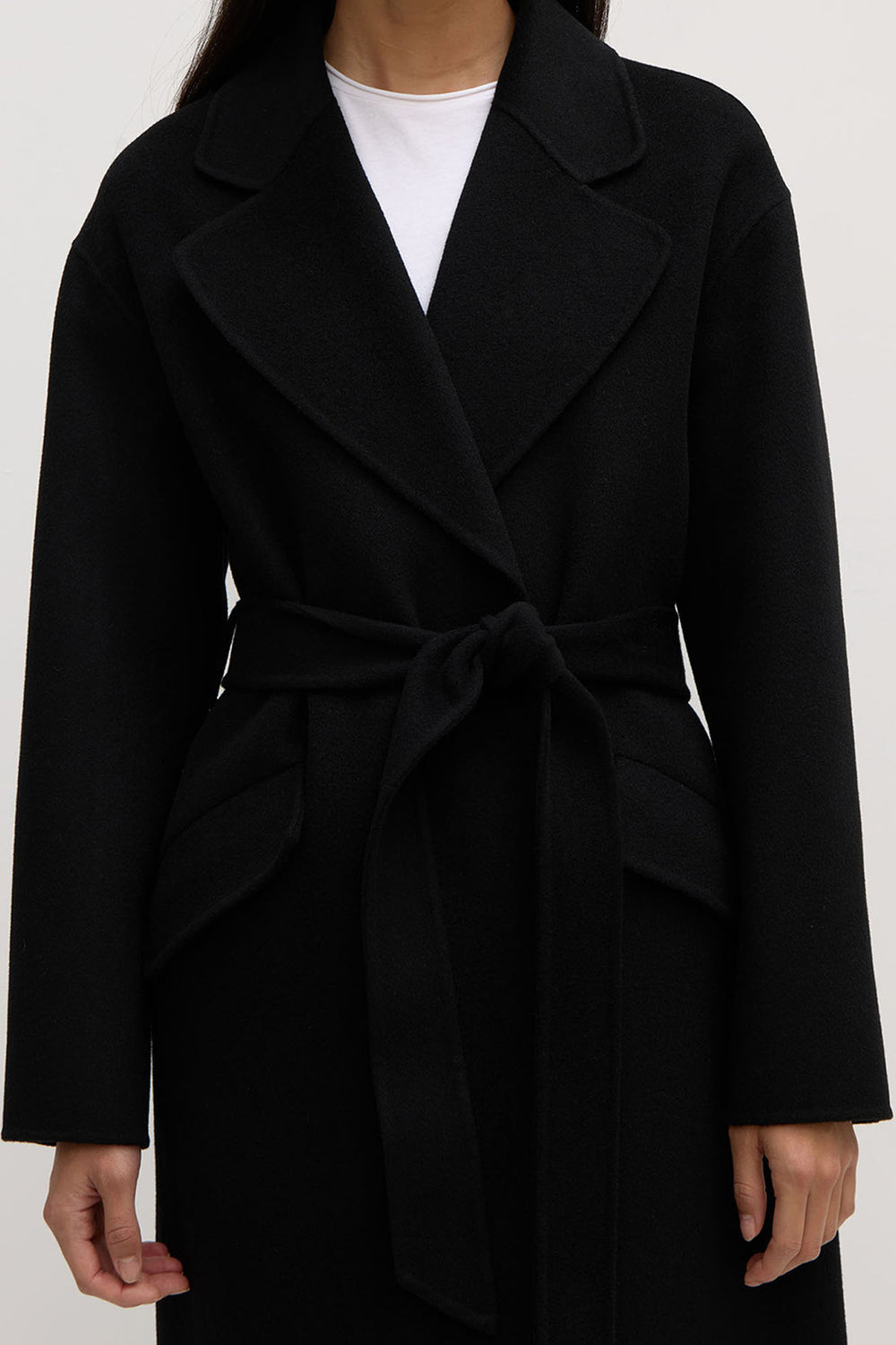 Assembly Label Sadie Wool Coat | Black