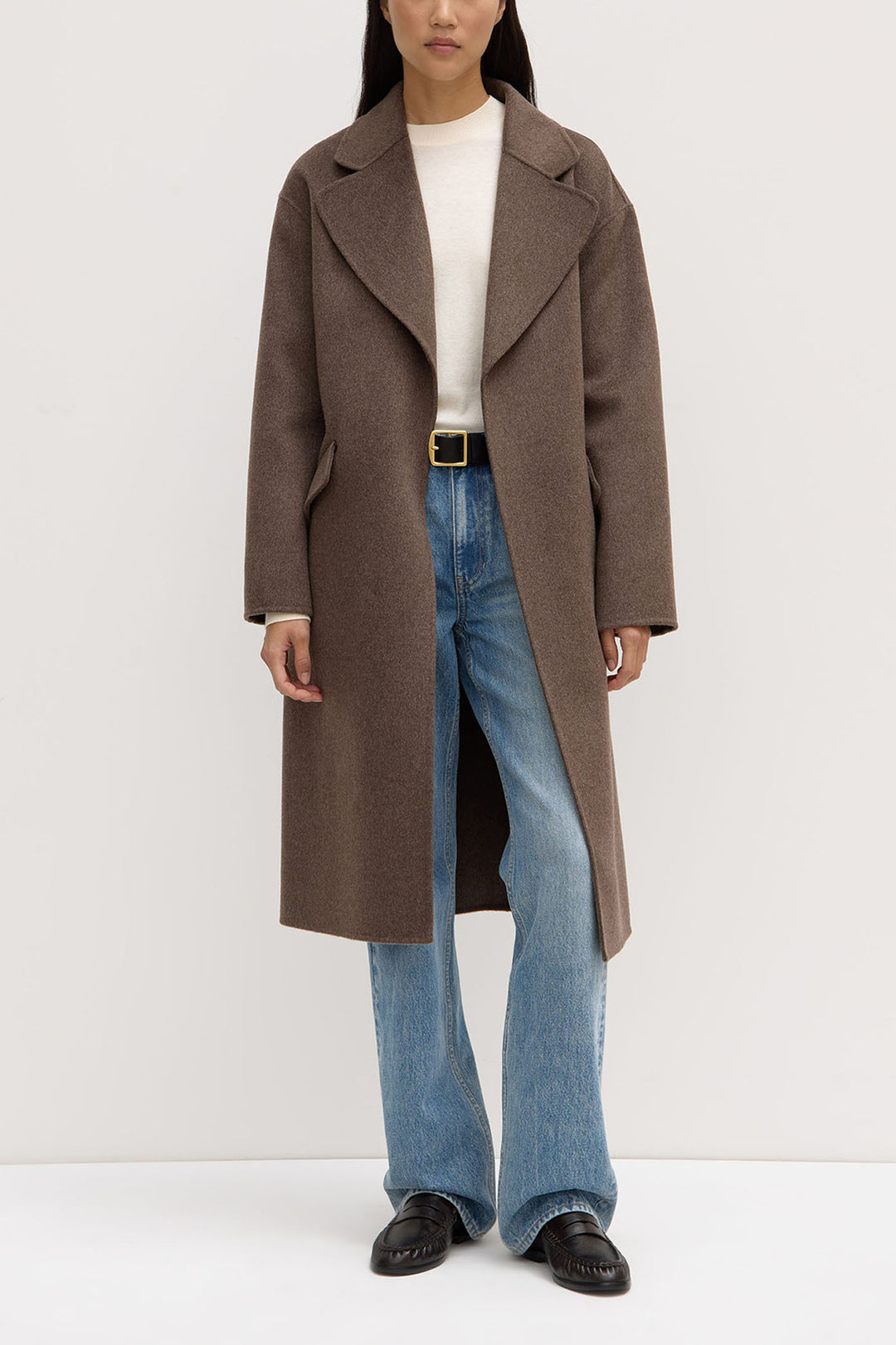 Assembly Label Sadie Wool Coat | Cocoa