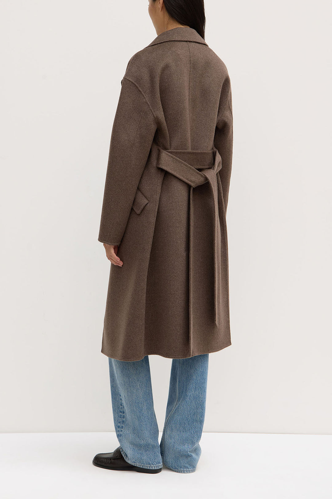 Assembly Label Sadie Wool Coat | Cocoa