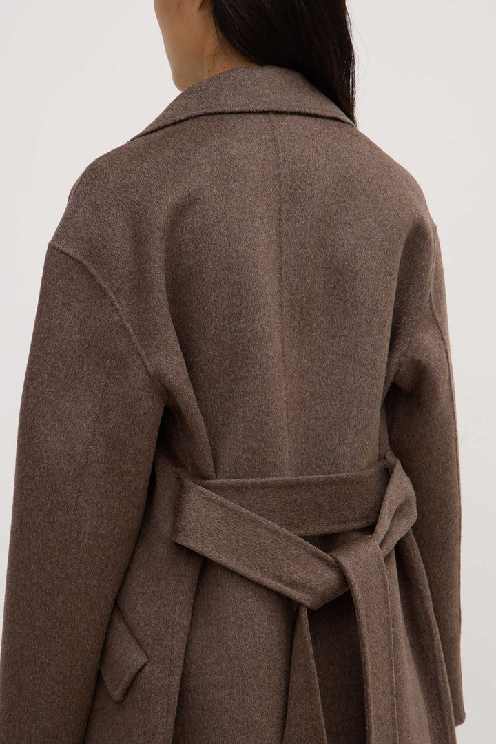 Assembly Label Sadie Wool Coat | Cocoa