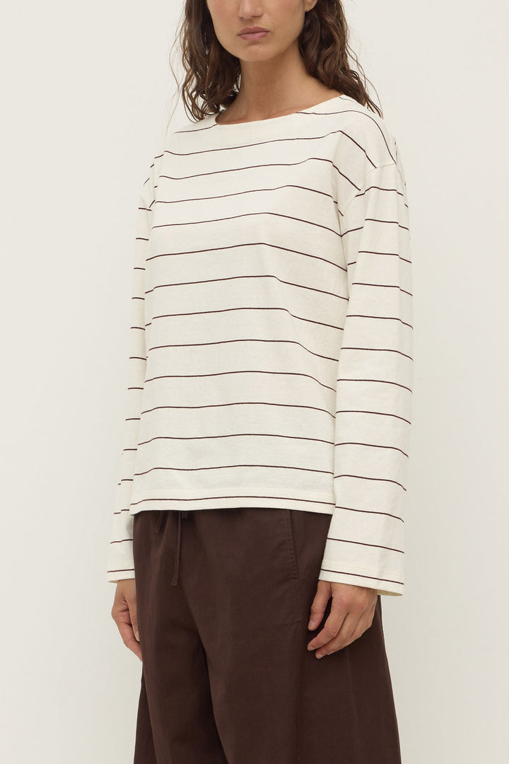 Assembly Label Scout Long Sleeve | Cream & Mulberry