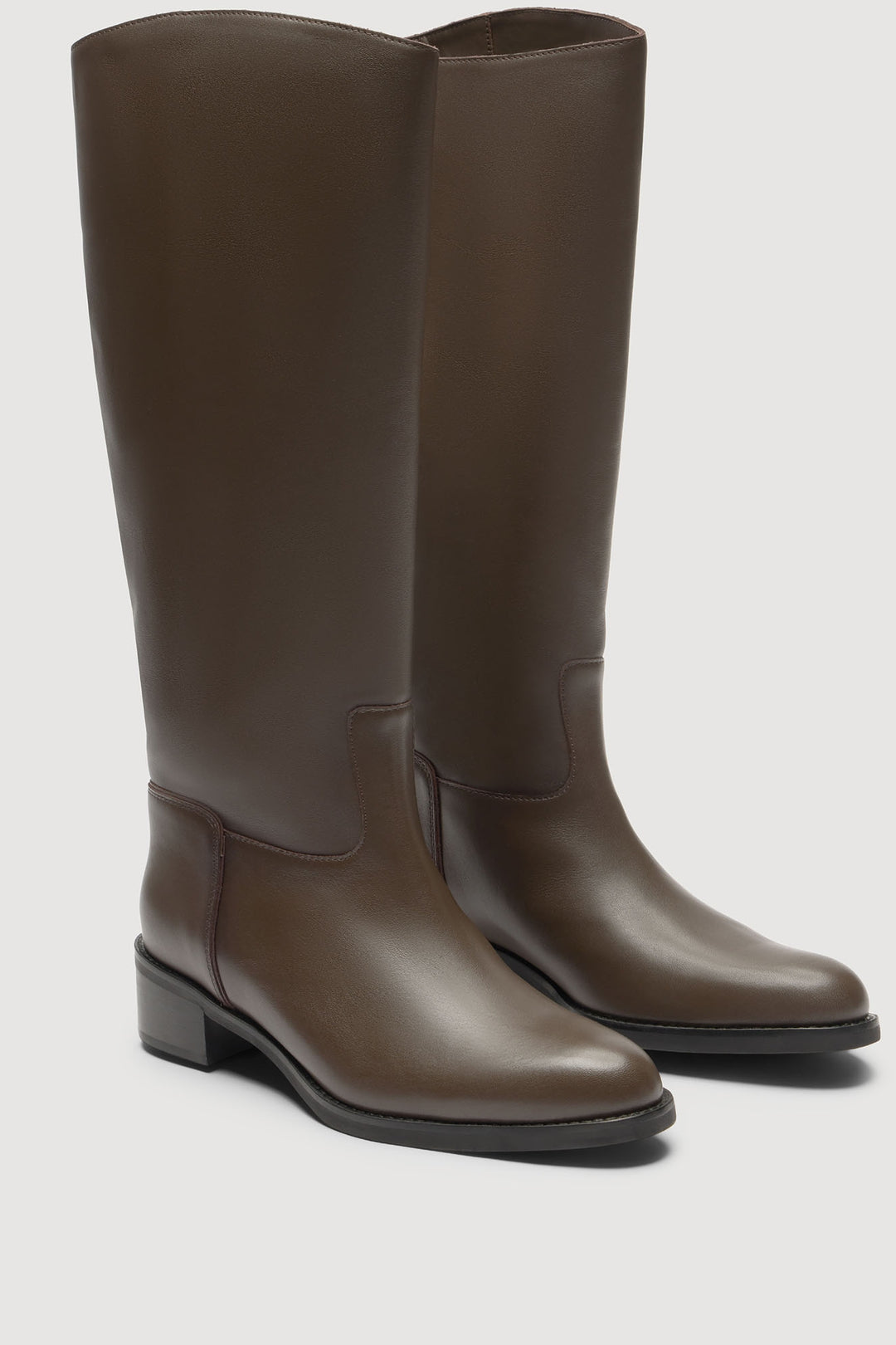 Assembly Label Stevie Leather Boot | Walnut