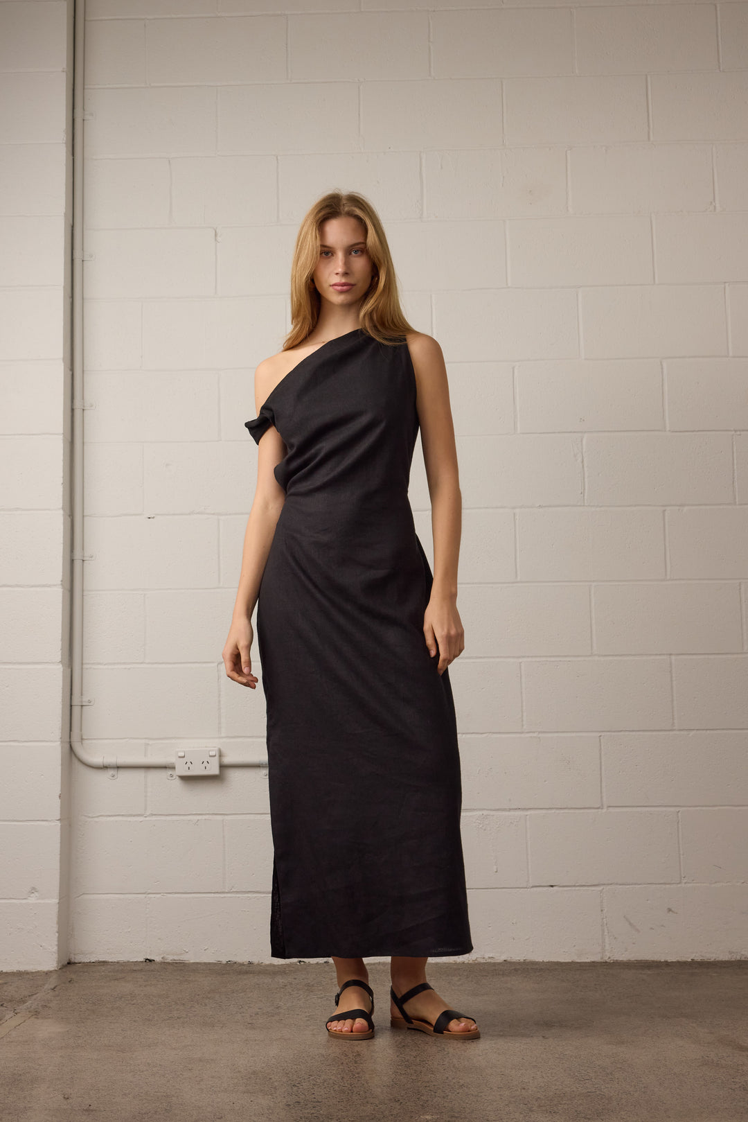Towa Leo Dress | Black