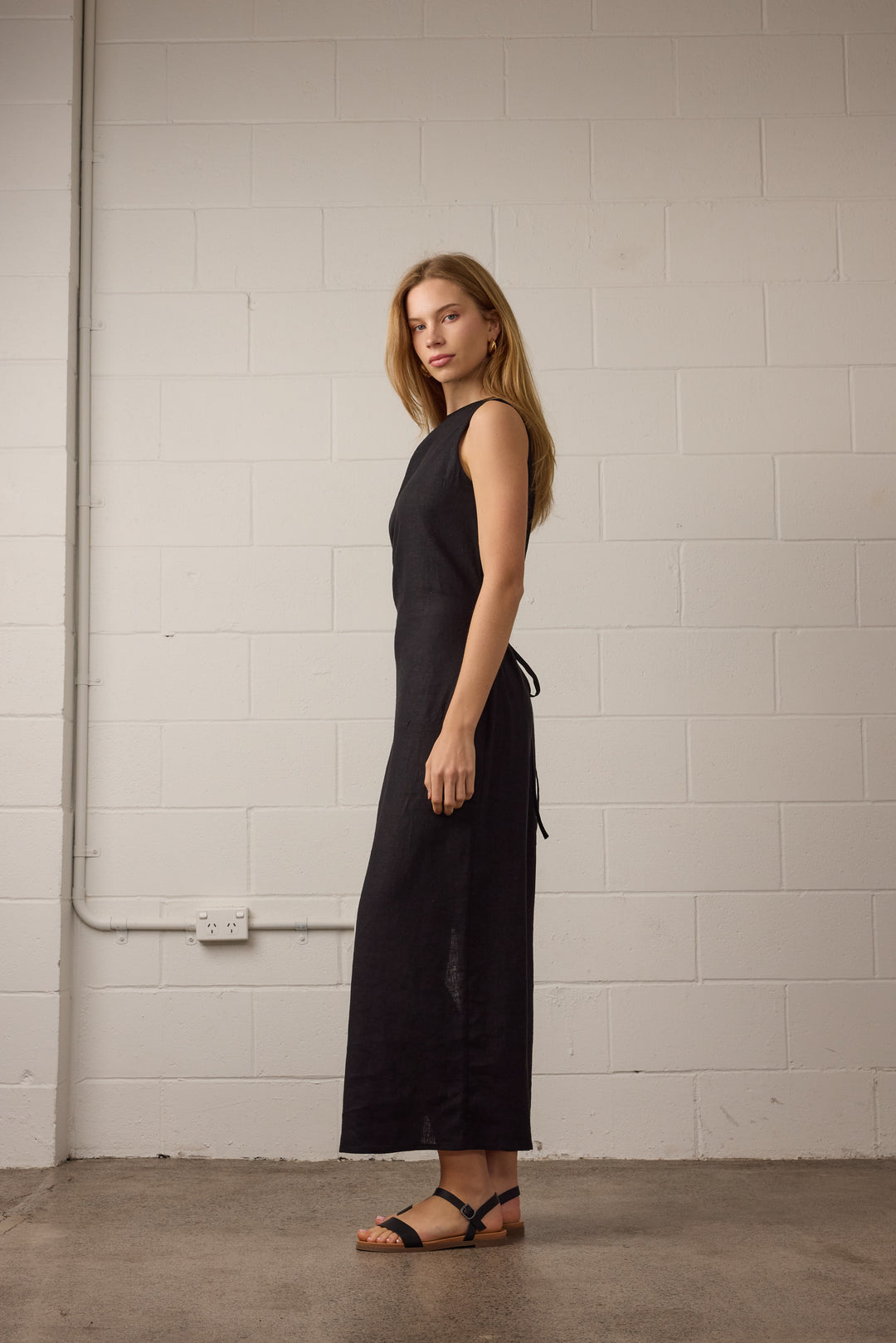 Towa Leo Dress | Black