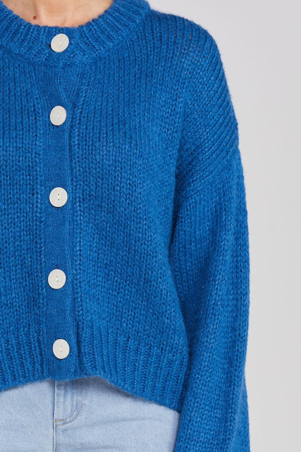 Thing Thing Cleo Cardigan | Cobalt