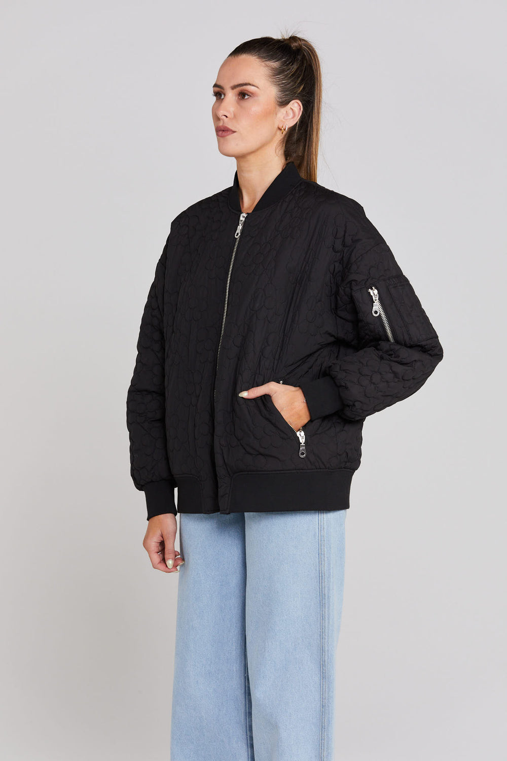 Thing Thing Flying Jacket | Black