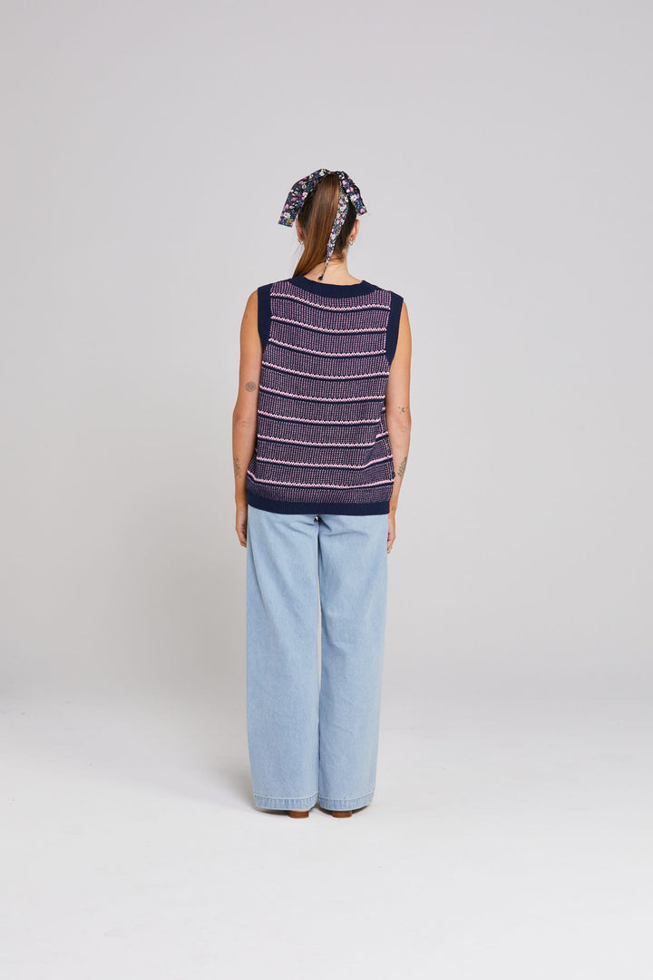 Thing Thing Fizzie Vest | Rosy Nightfall