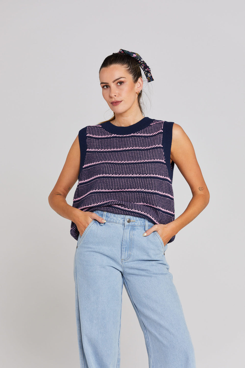 Thing Thing Fizzie Vest | Rosy Nightfall