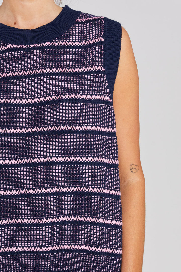 Thing Thing Fizzie Vest | Rosy Nightfall