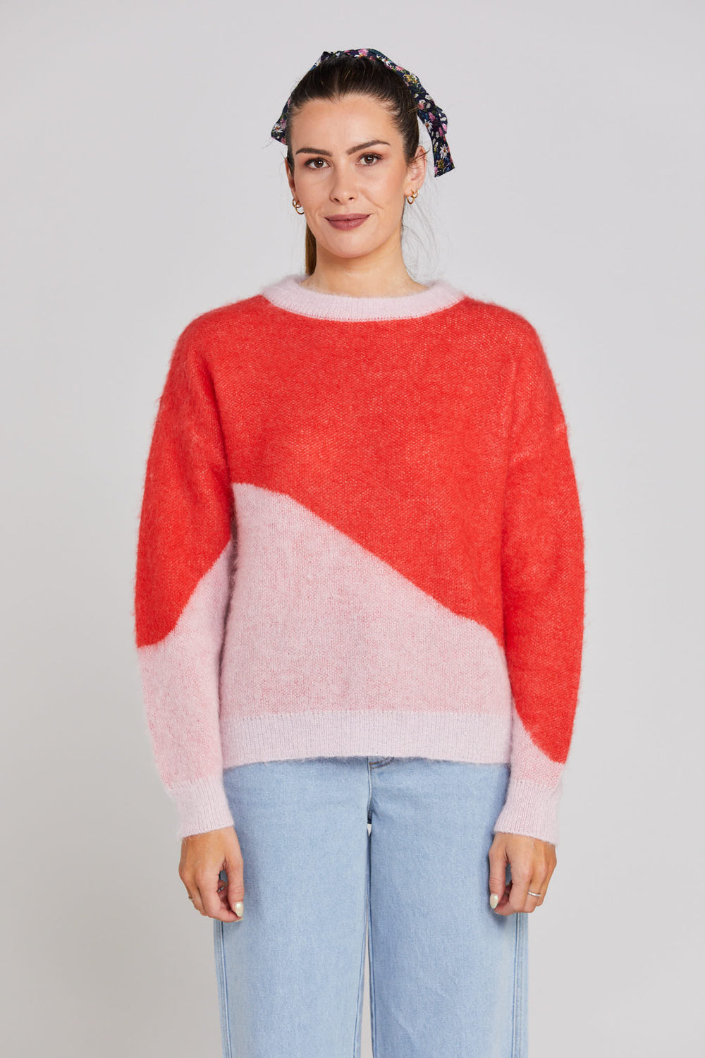 Thing Thing Split Jumper | Pinky Tomato