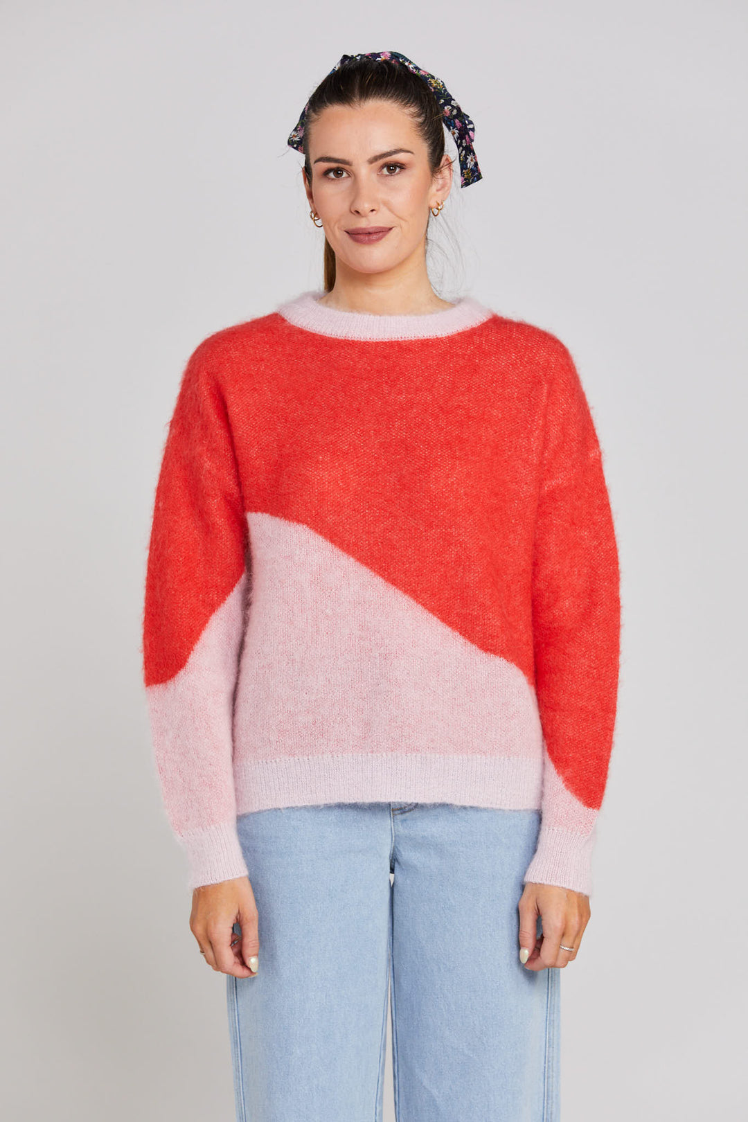 Thing Thing Split Jumper | Pinky Tomato